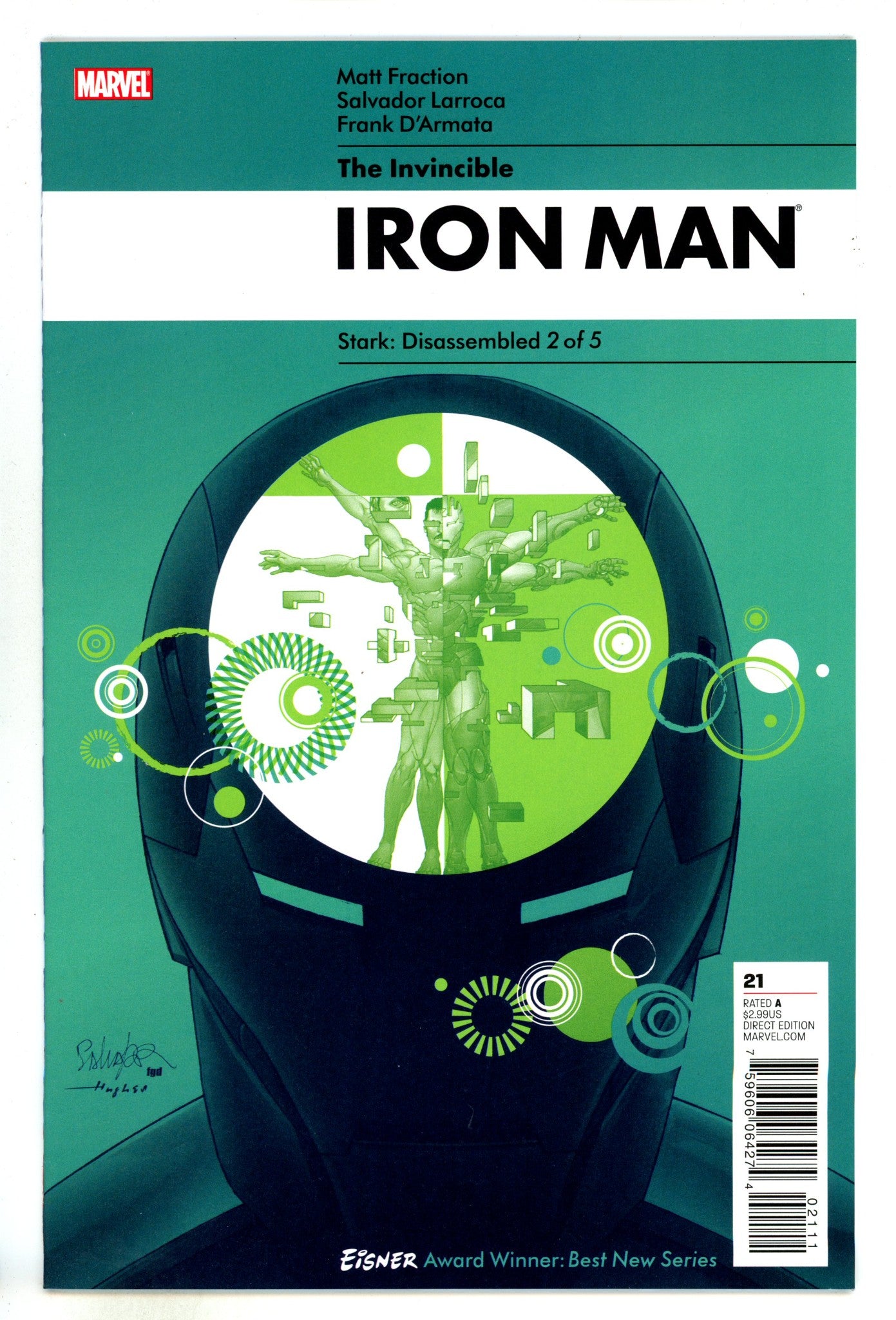 Invincible Iron Man 21 High Grade (2010) 