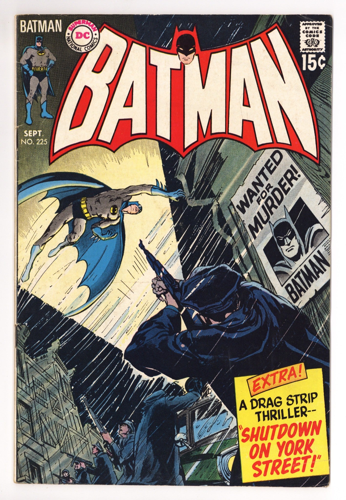 Batman Vol 1 225 VG/FN (5.0) (1970) 