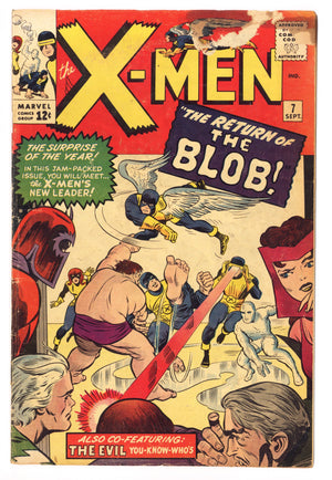 The X-Men Vol 1 7 VG- (3.5) (1964) 