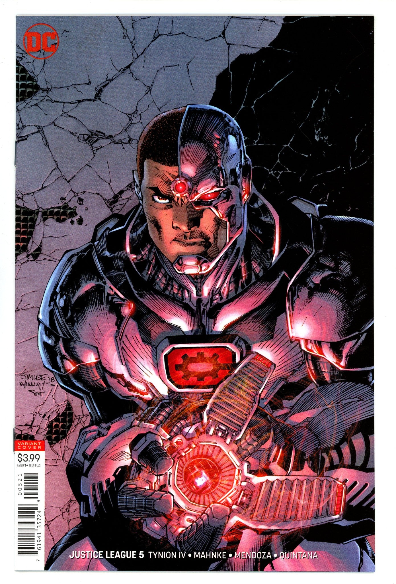 Justice League Vol 3 5 High Grade (2018) Lee Variant 