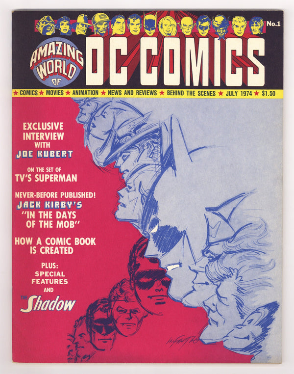 The Amazing World of DC Comics 1 VF- (7.5) (1974)