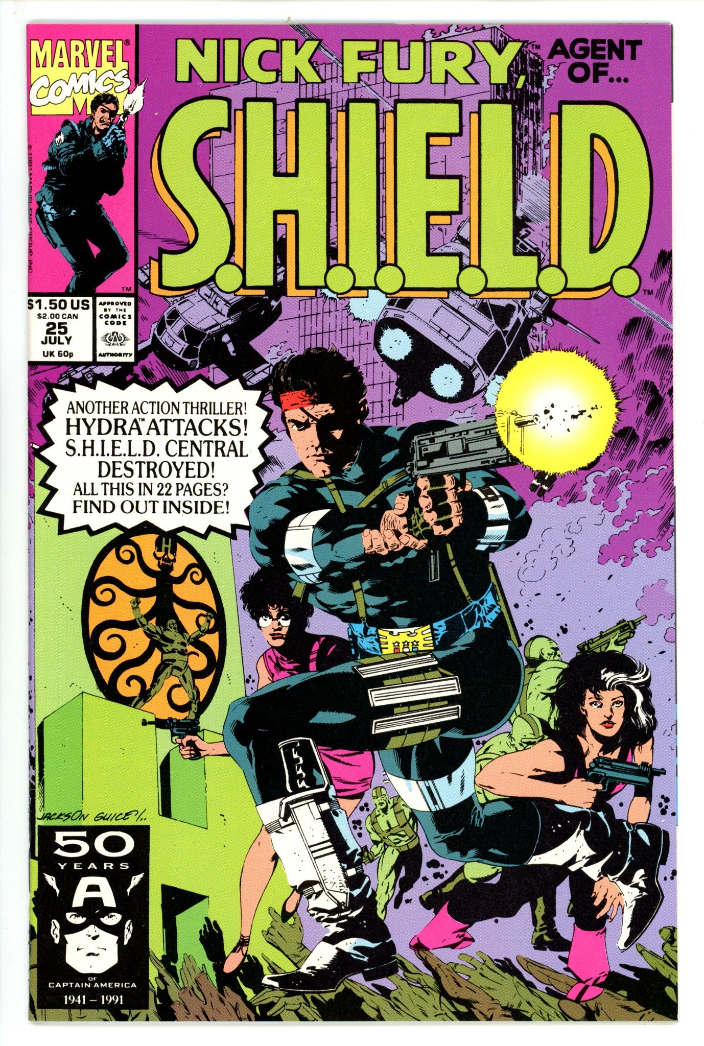 Nick Fury, Agent of S.H.I.E.L.D. Vol 4 25 (1991)