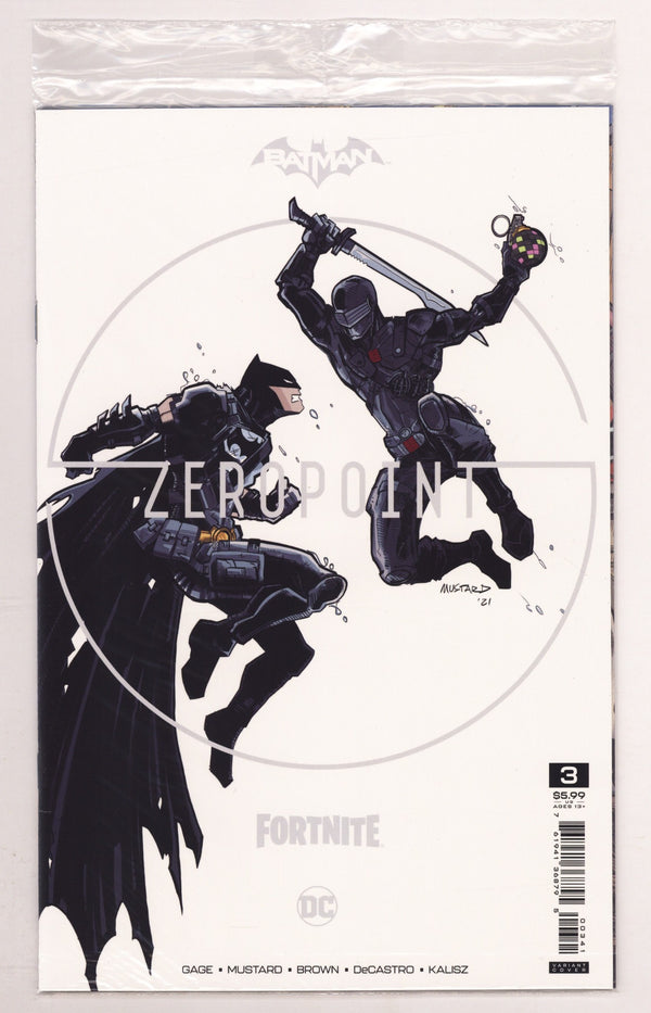 Batman / Fortnite: Zero Point   3  High Grade   (2021) Mustard     Sealed