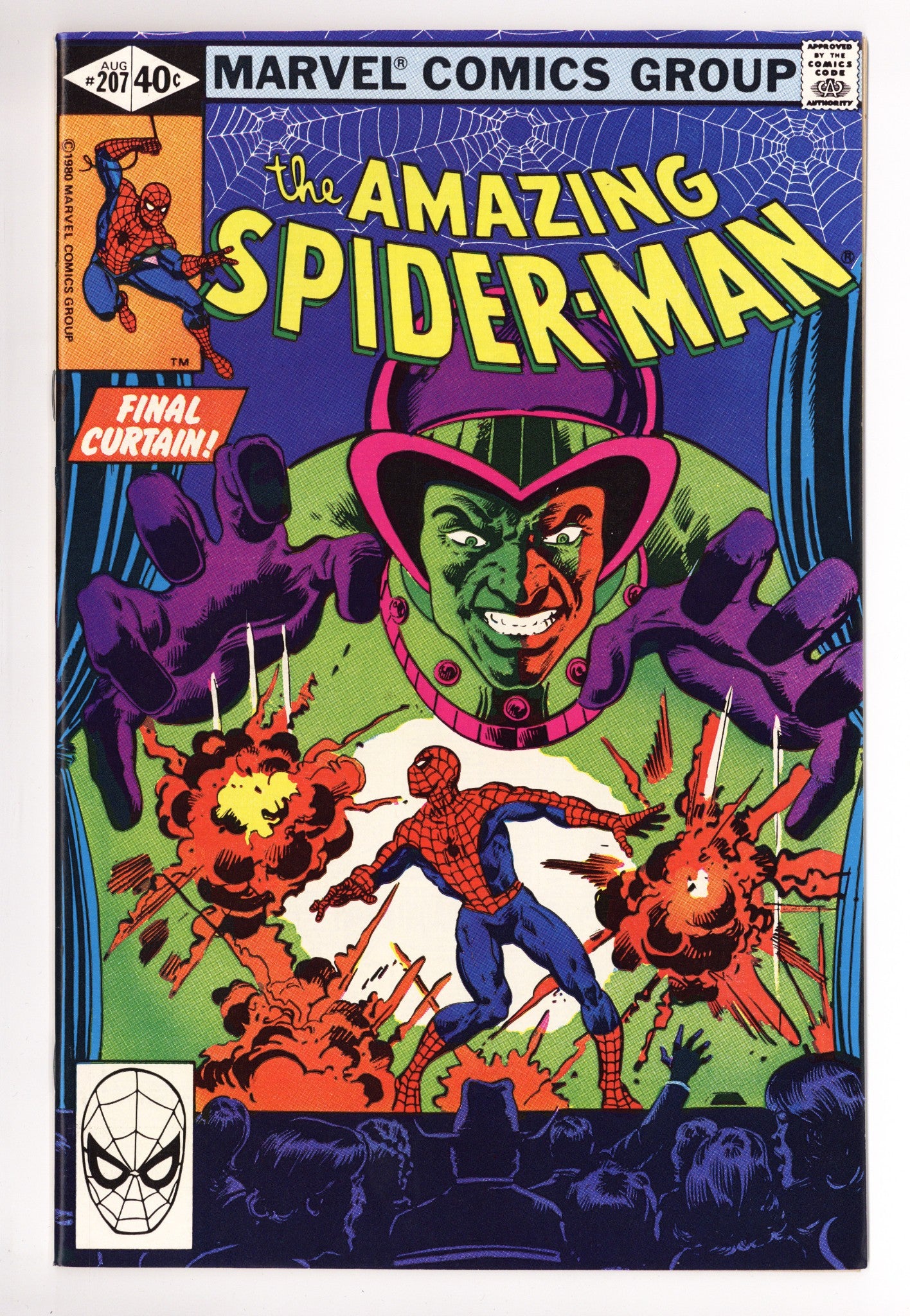 The Amazing Spider-Man Vol 1 207 NM- (9.2) (1980) 