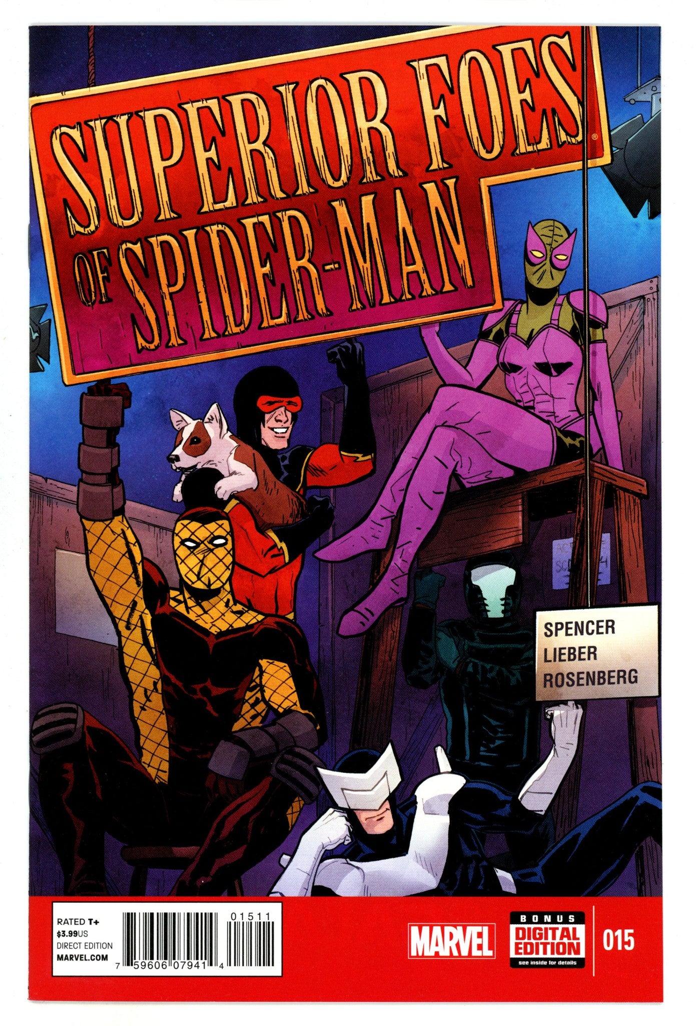 The Superior Foes of Spider-Man 15 High Grade (2014) 