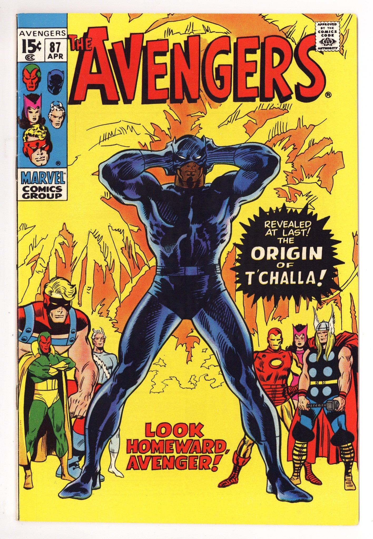 The Avengers Vol 1 87 FN/VF (7.0) (1971) 