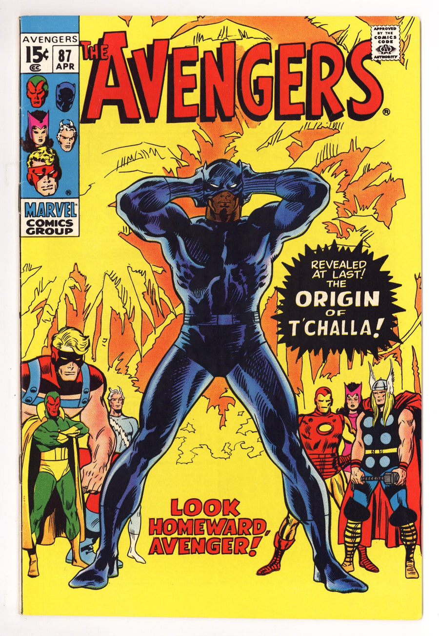 The Avengers Vol 1 87 FN/VF (7.0) (1971) 