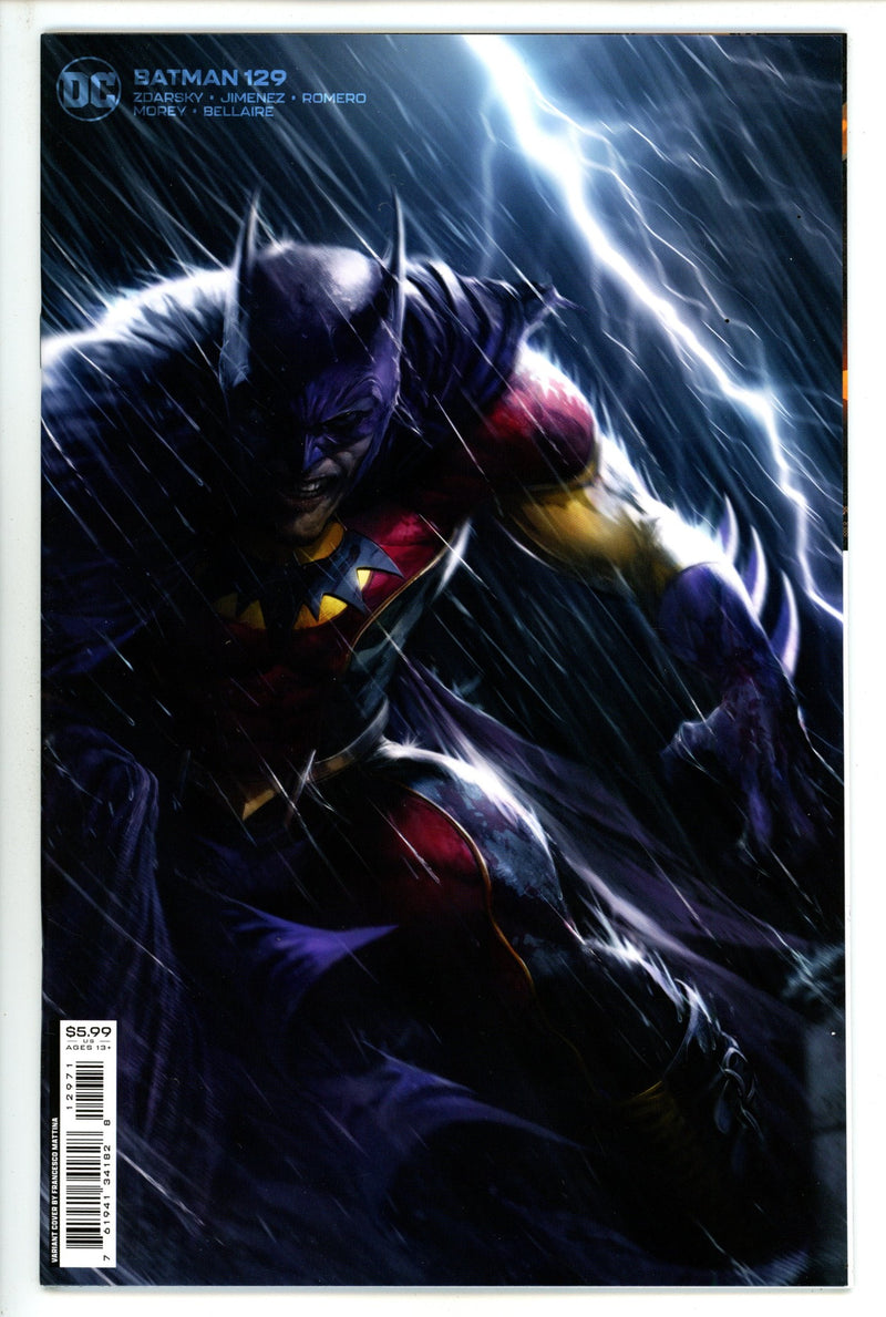 Batman Vol 3 129 High Grade (2023) Mattina Variant 