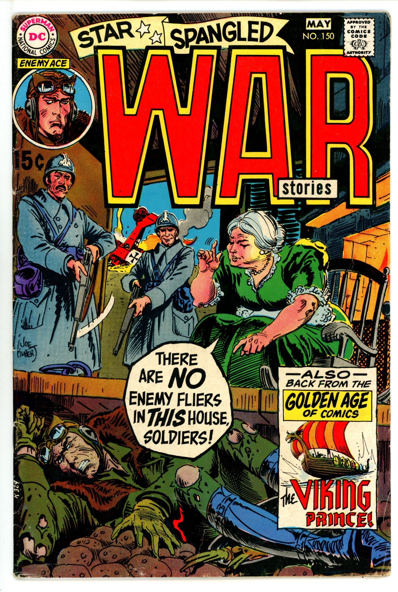 Star Spangled War Stories Vol 1 150 FN- (5.5) (1970) 