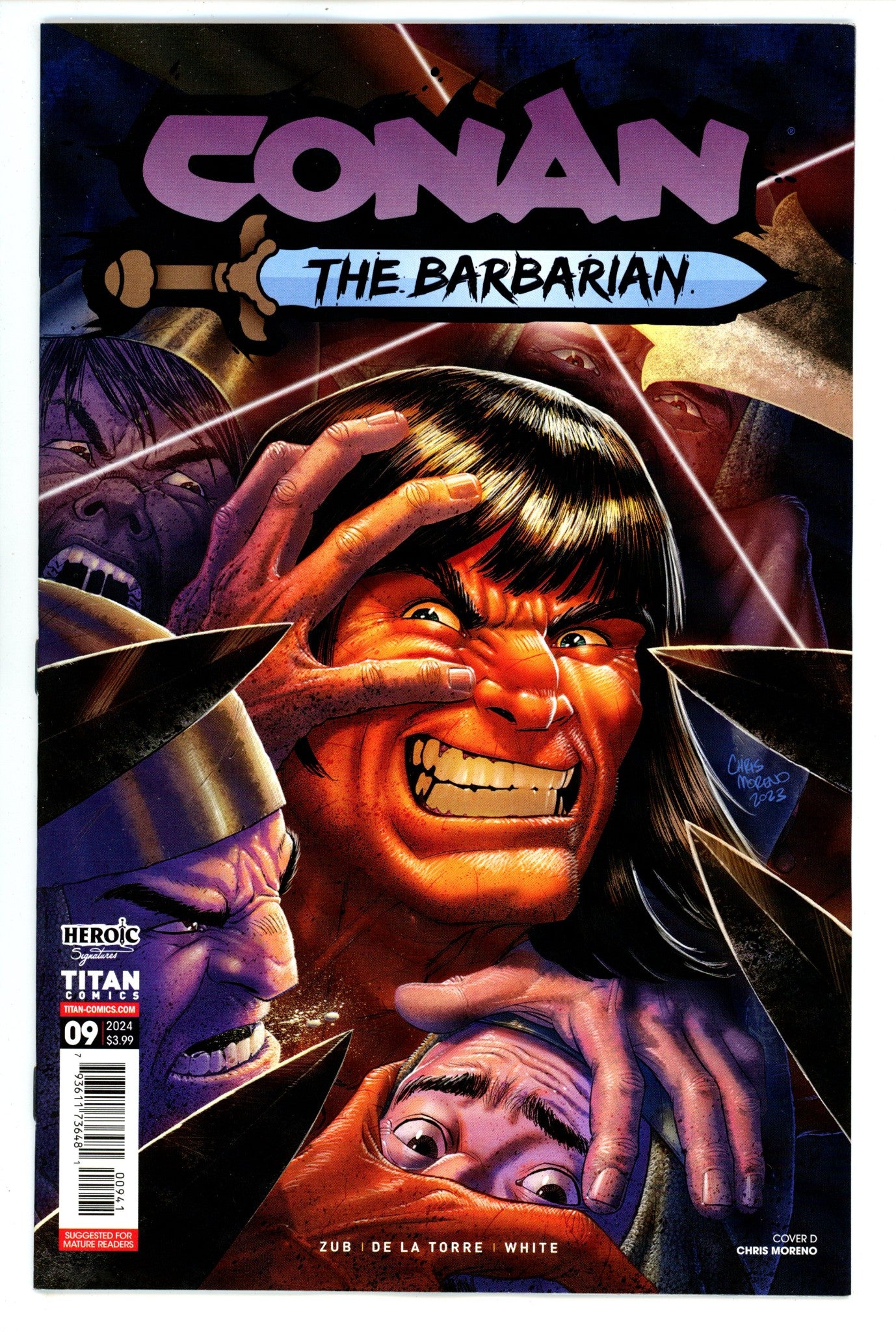 Conan Barbarian 9 Moreno Variant (2024)