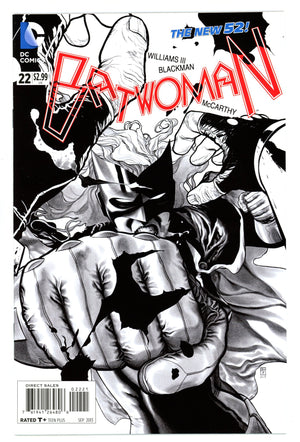 Batwoman Vol 1 22 High Grade (2013) III B&W Variant