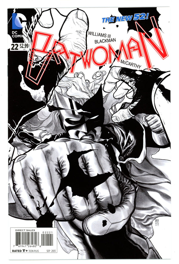 Batwoman Vol 1 22 High Grade (2013) III B&W Variant
