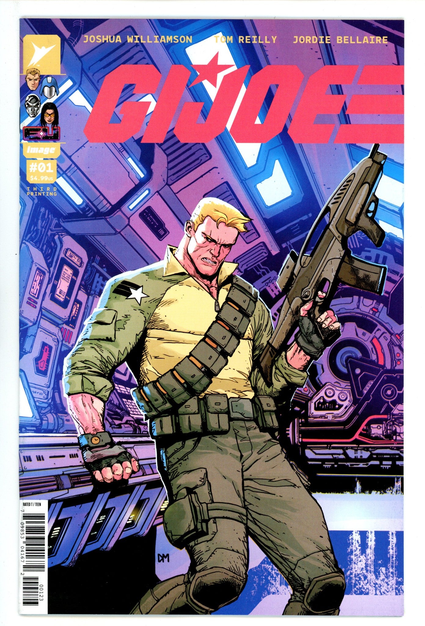 G.I. Joe 1 Mahnke 3rd Print Clean Variant (2025)