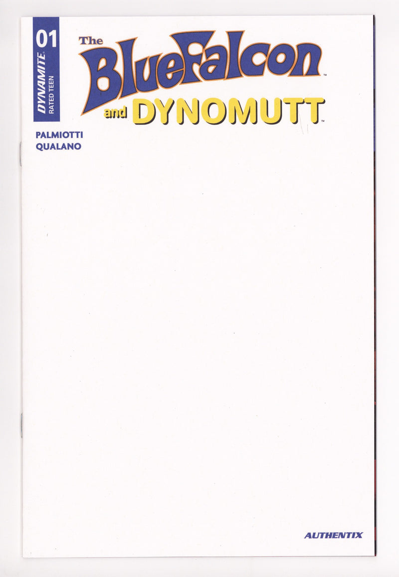 Blue Falcon & Dynomutt 1 Blank Variant (2025)