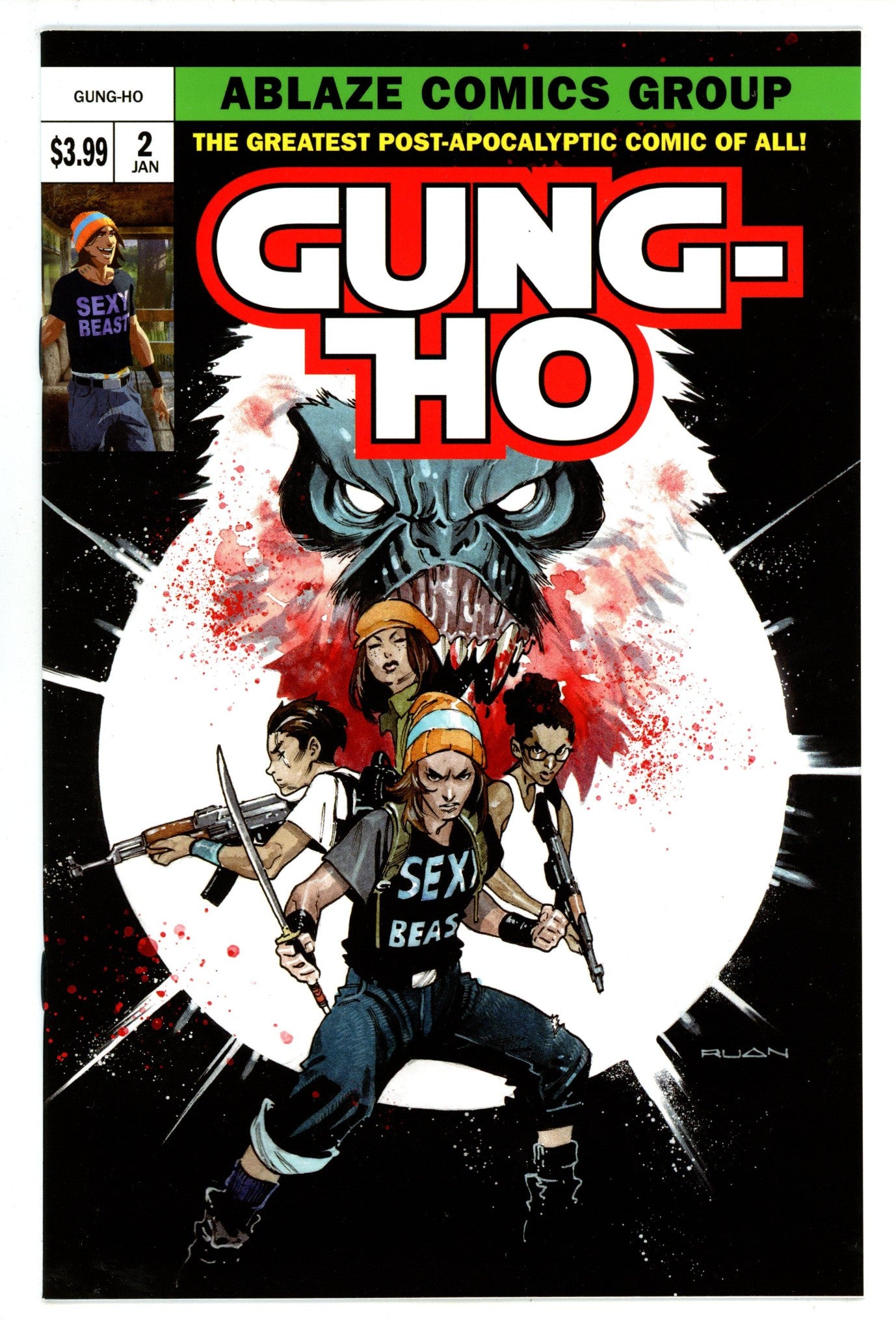 Gung-Ho 2 High Grade (2020) Ruan Homage Variant 