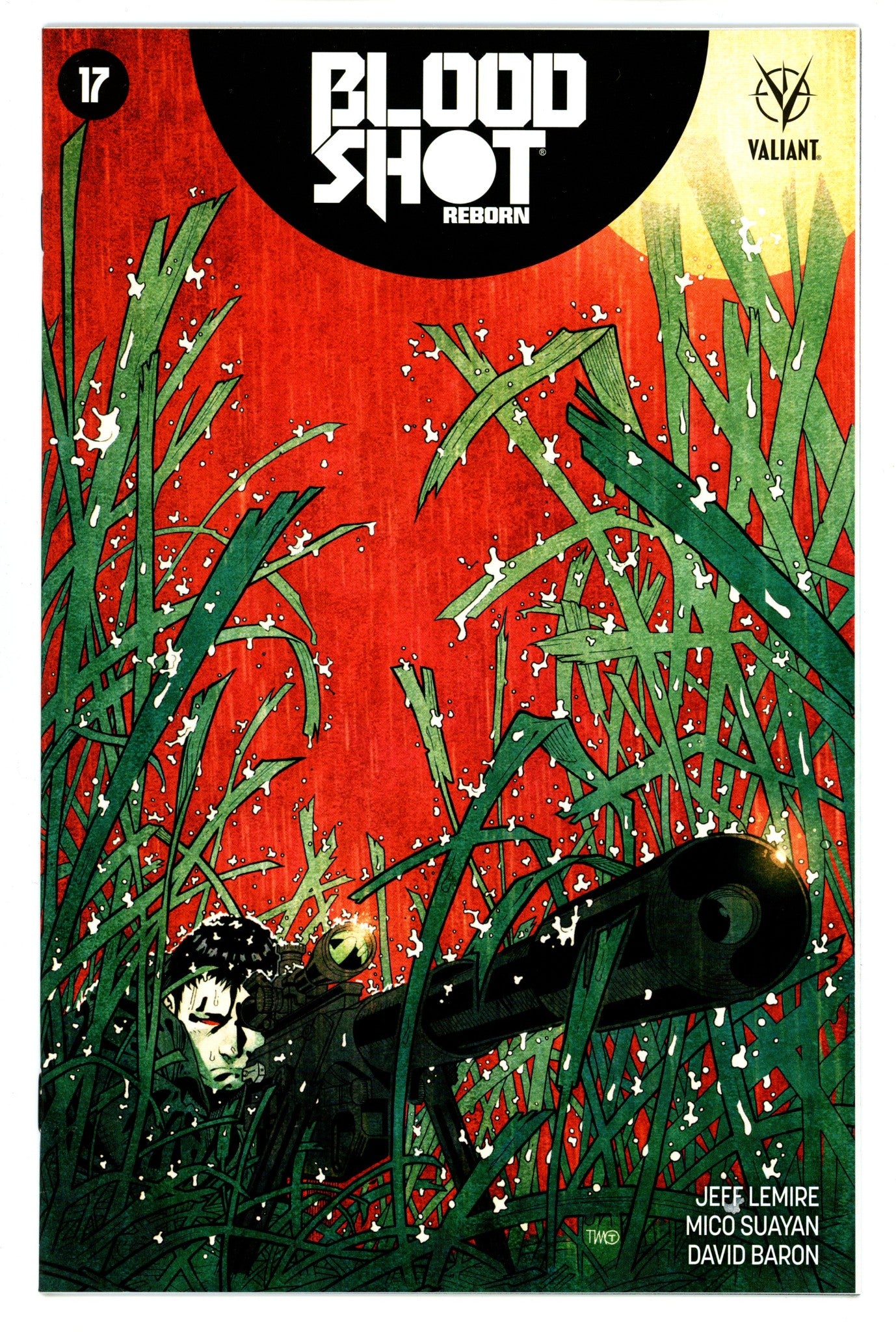 Bloodshot Reborn 17 High Grade (2016) Green Variant 