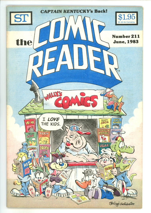 Comic Reader 211 VF+ (8.5) (1983)