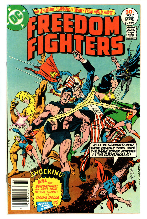 Freedom Fighters Vol 1 7 NM (9.4) (1977)