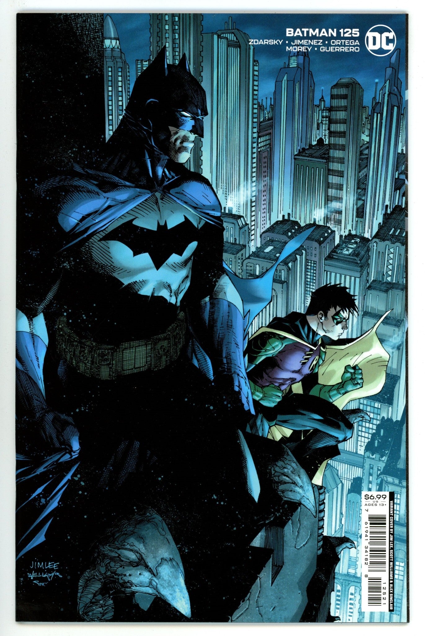Batman Vol 3 125 High Grade (2022) Lee Variant 