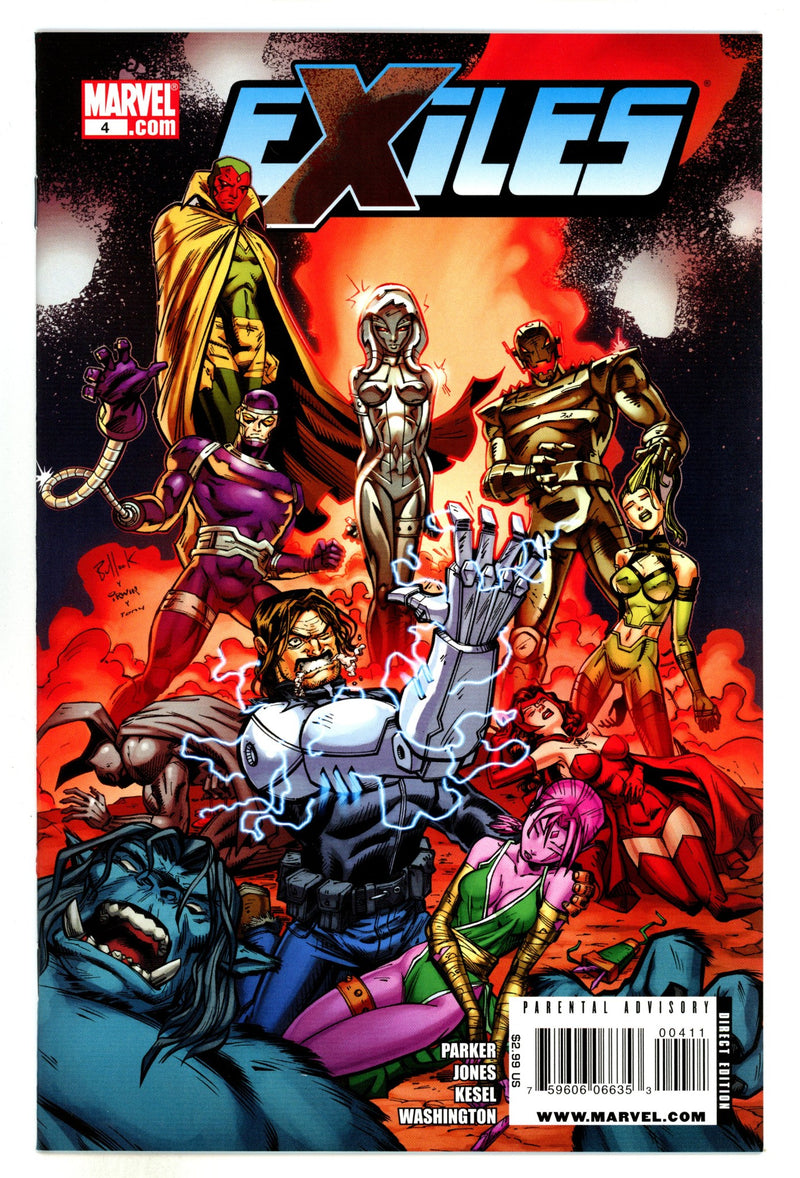 Exiles Vol 2 4  High Grade  (2009)  