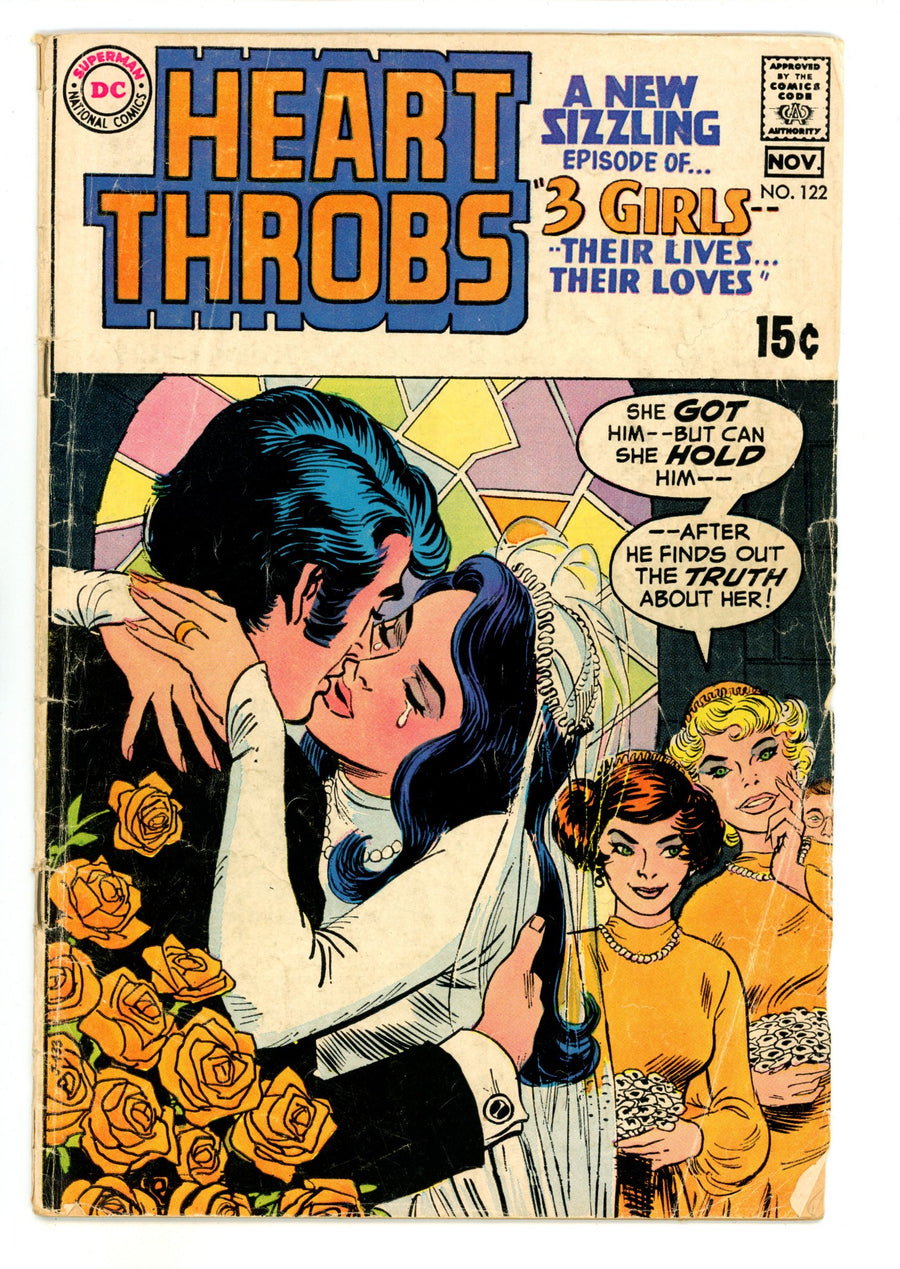 Heart Throbs 122 GD/VG (3.0) (1969) 