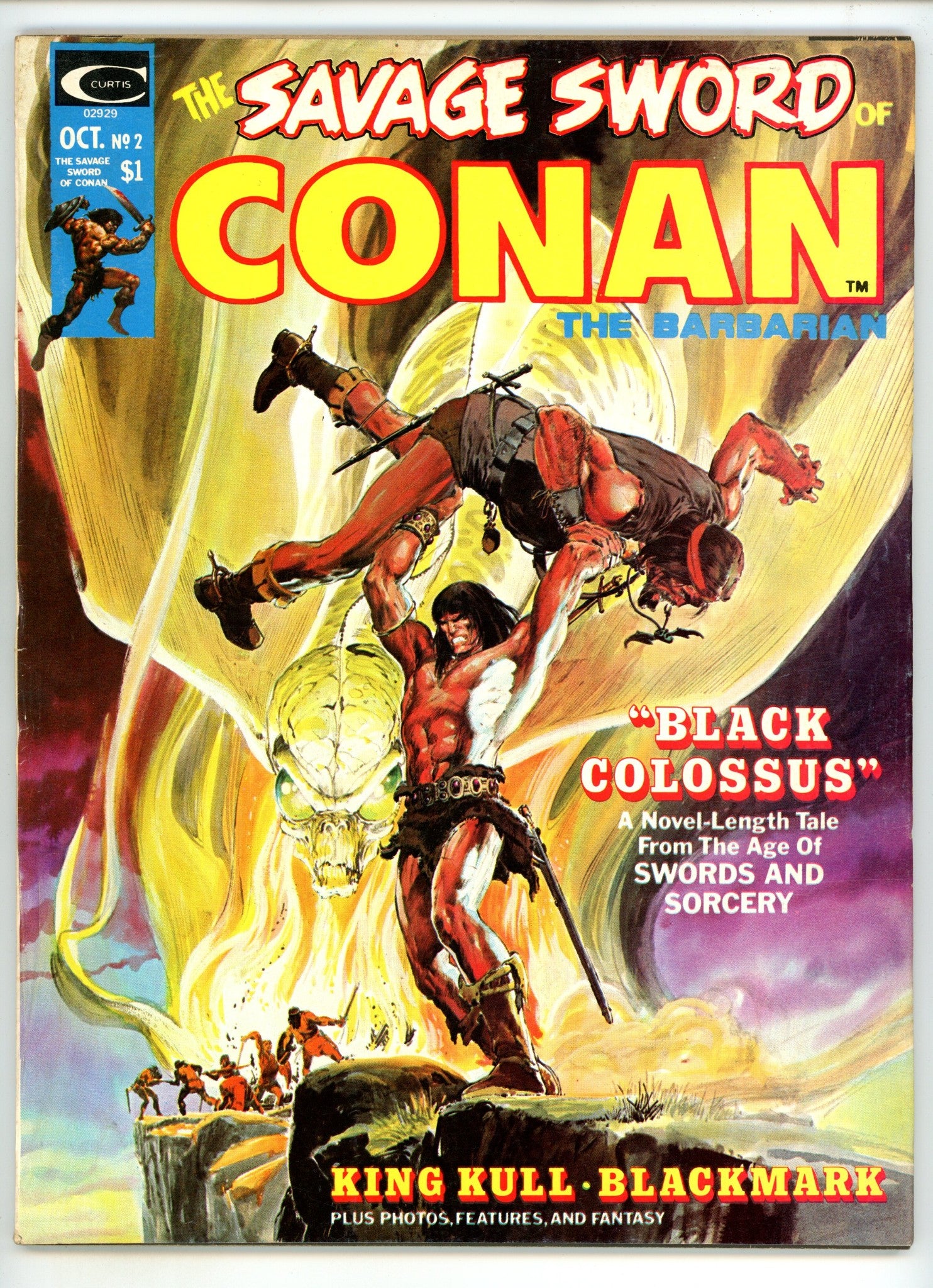 The Savage Sword of Conan  2  VG/FN (5.0)  (1974)  