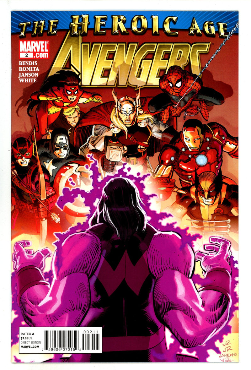 Avengers Vol 4 2 High Grade (2010) 