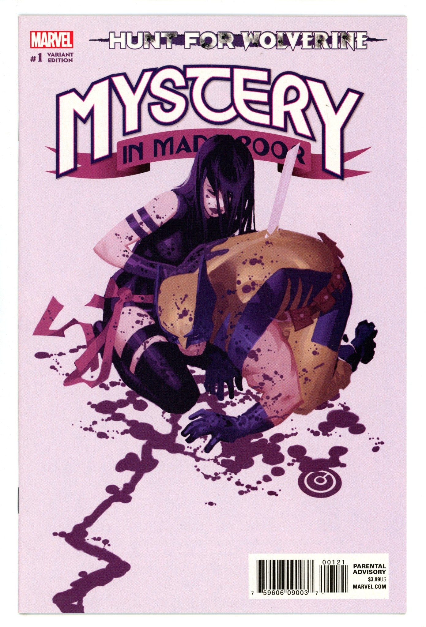 Hunt for Wolverine: Mystery in Madripoor 1 High Grade (2018) Bachalo Variant 