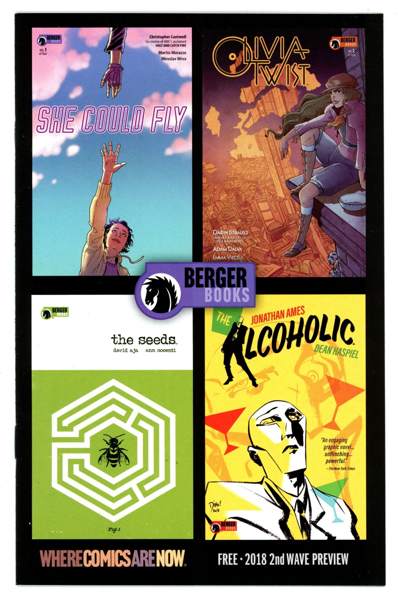 Berger Books Sampler Ashcan 2 High Grade (2018) 