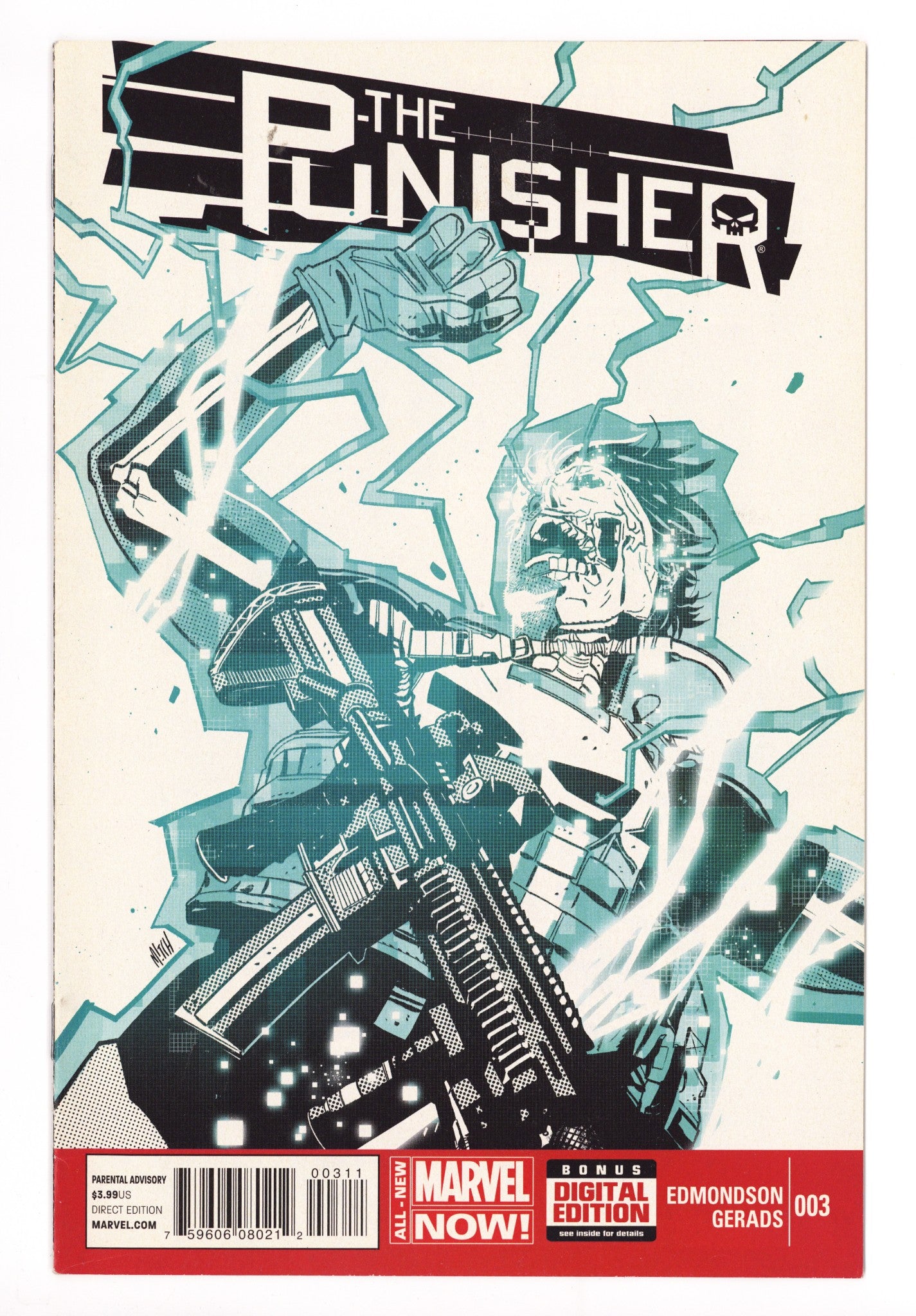The Punisher Vol 10 3 Mid Grade (2014) 