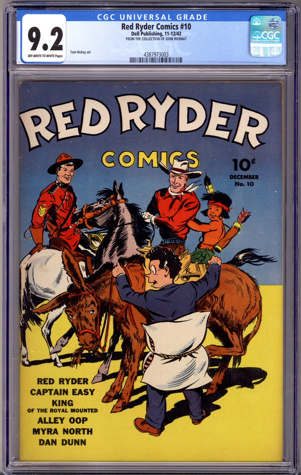 Red Ryder Comics 10 CGC 9.2 (NM-) (1942)