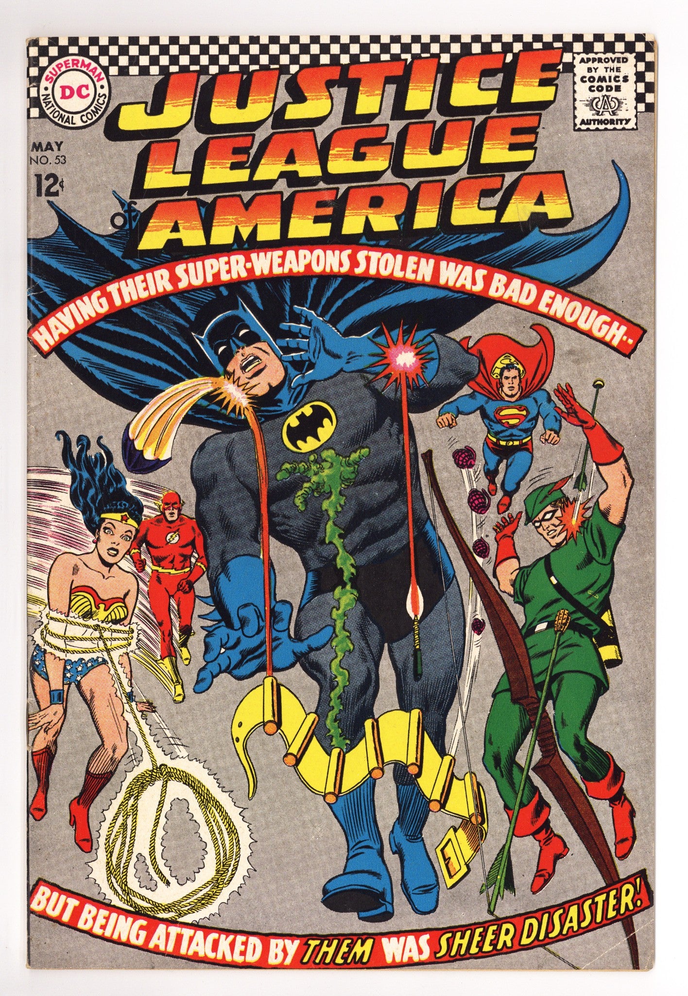 Justice League of America Vol 1 53 FN+ (6.5) (1967) 