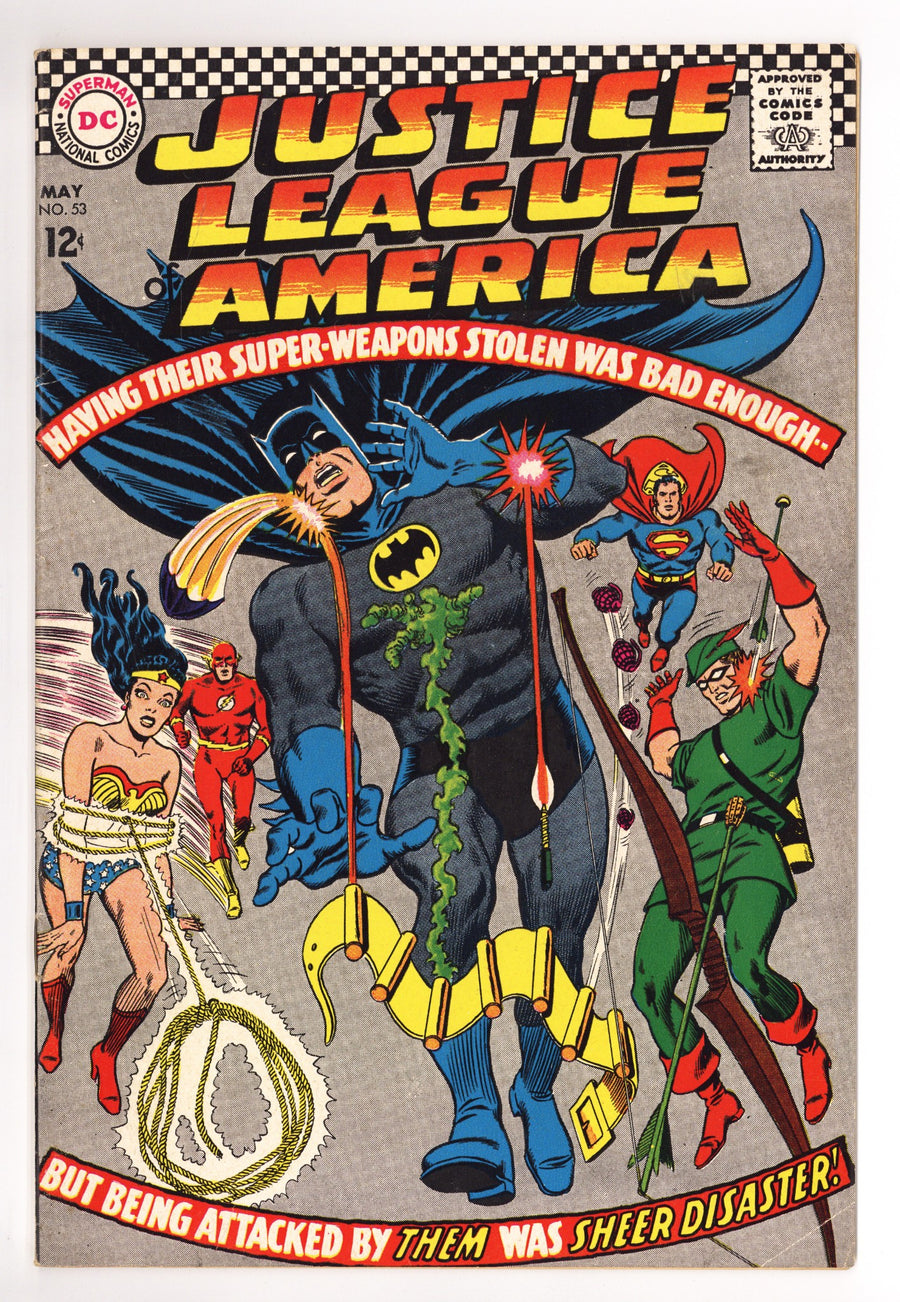 Justice League of America Vol 1 53 FN+ (6.5) (1967) 