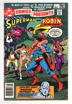 DC Comics Presents Vol 1 31 NM- (9.2) (1981) Newsstand