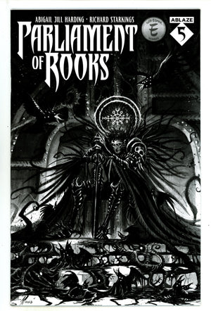 Parliament Of Rooks 5 Harding B&W Variant (1900)