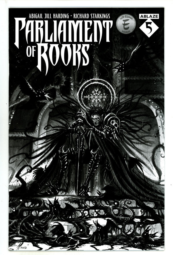 Parliament Of Rooks 5 Harding B&W Variant (1900)