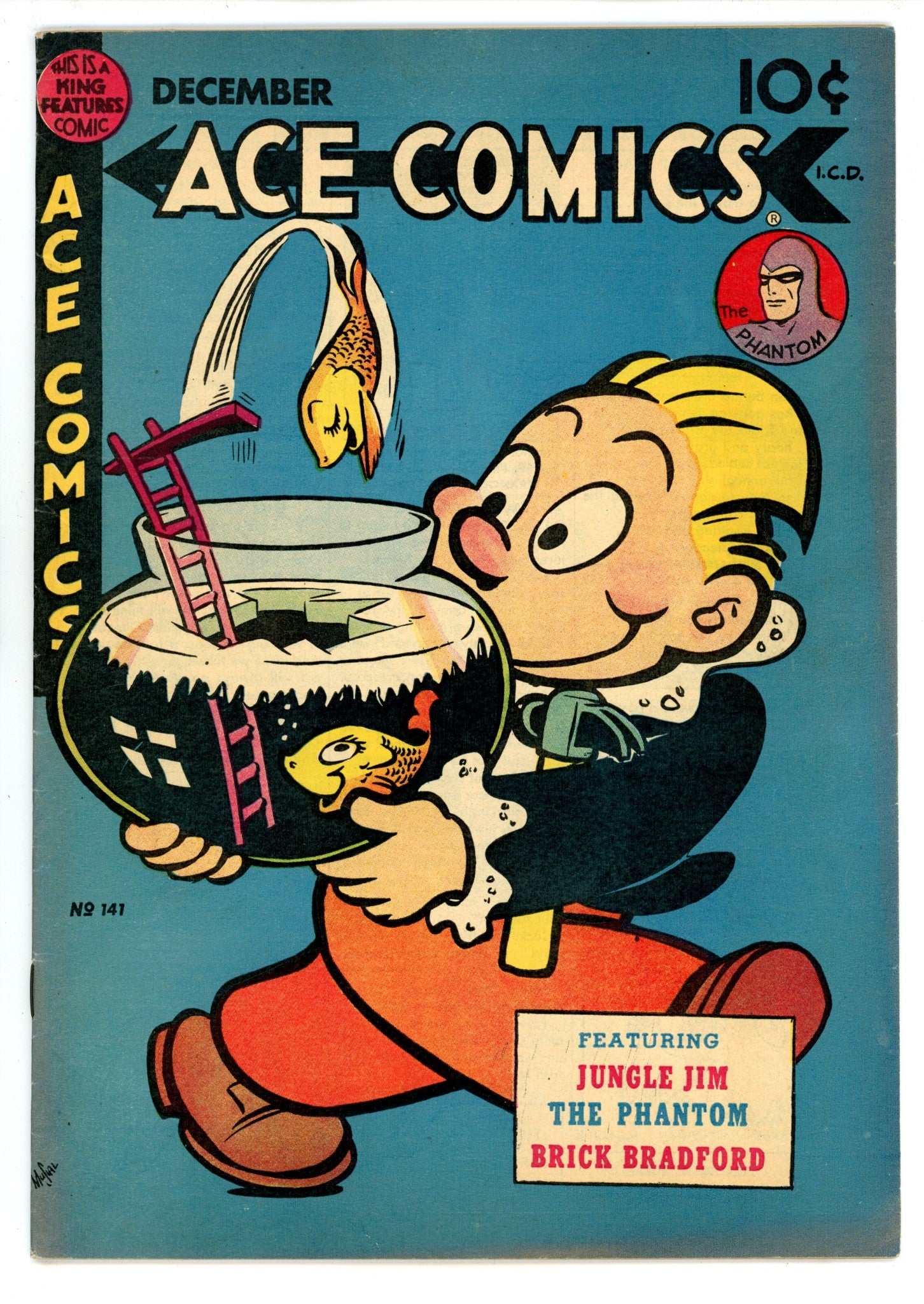 Ace Comics 141 VG/FN (5.0) (1948) 
