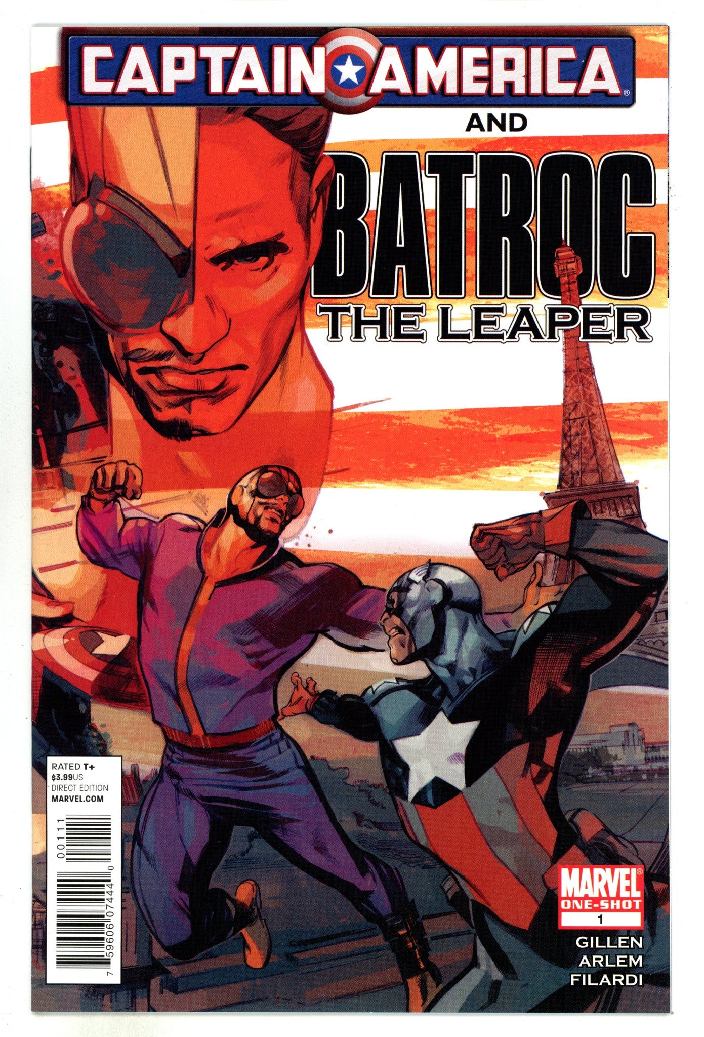 Captain America and Batroc 1 High Grade (2011) 