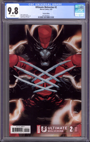 Ultimate Wolverine 2 CGC 9.8 (NM/M) (2025) Yu Variant