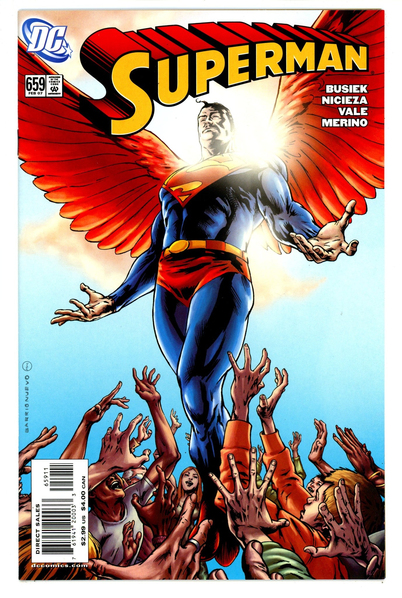 Superman Vol 1 659 High Grade (2007) 