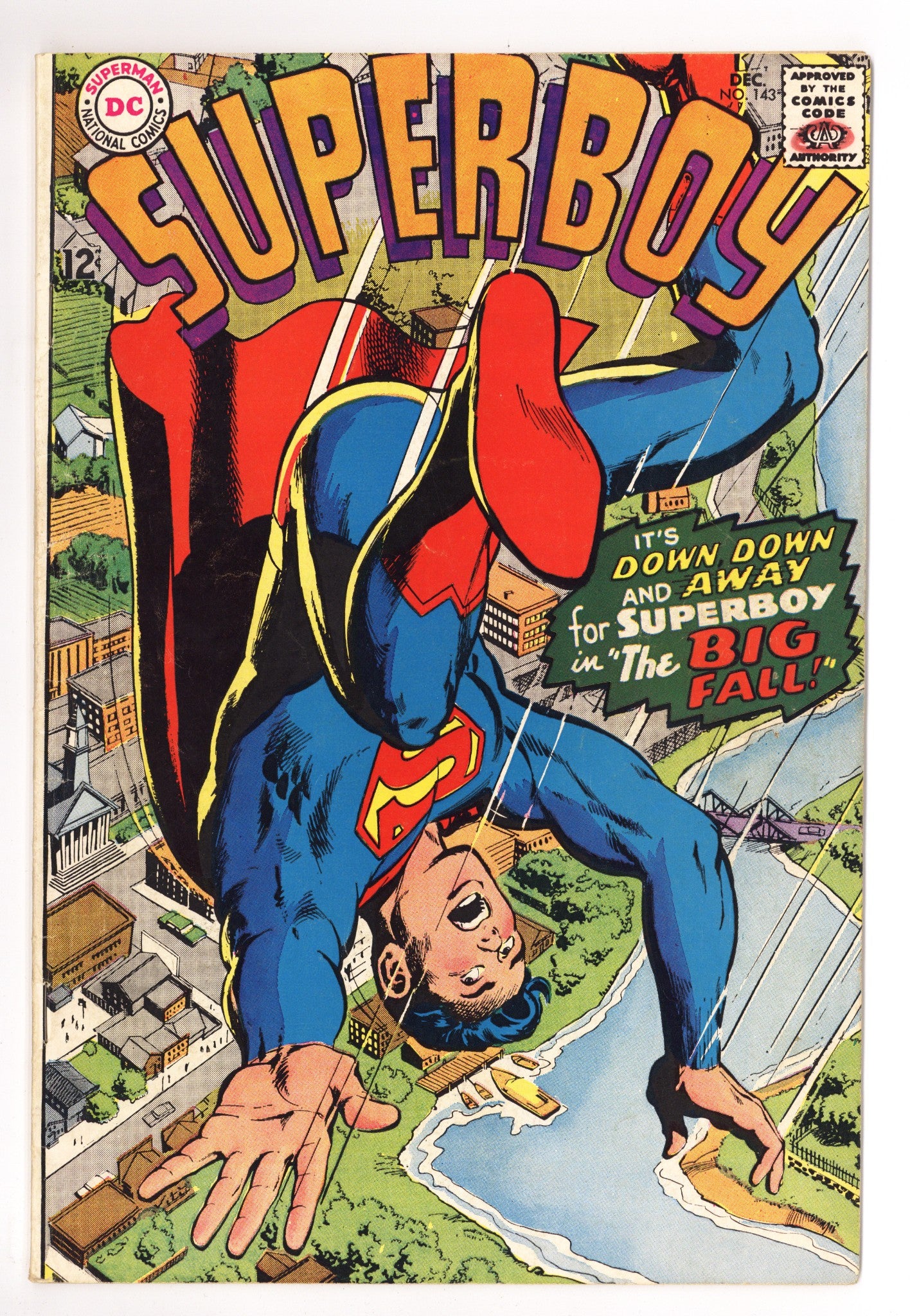 Superboy Vol 1 143  VG (4.0)   (1967)        