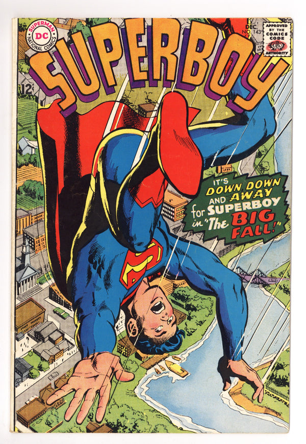 Superboy Vol 1 143  VG (4.0)   (1967)