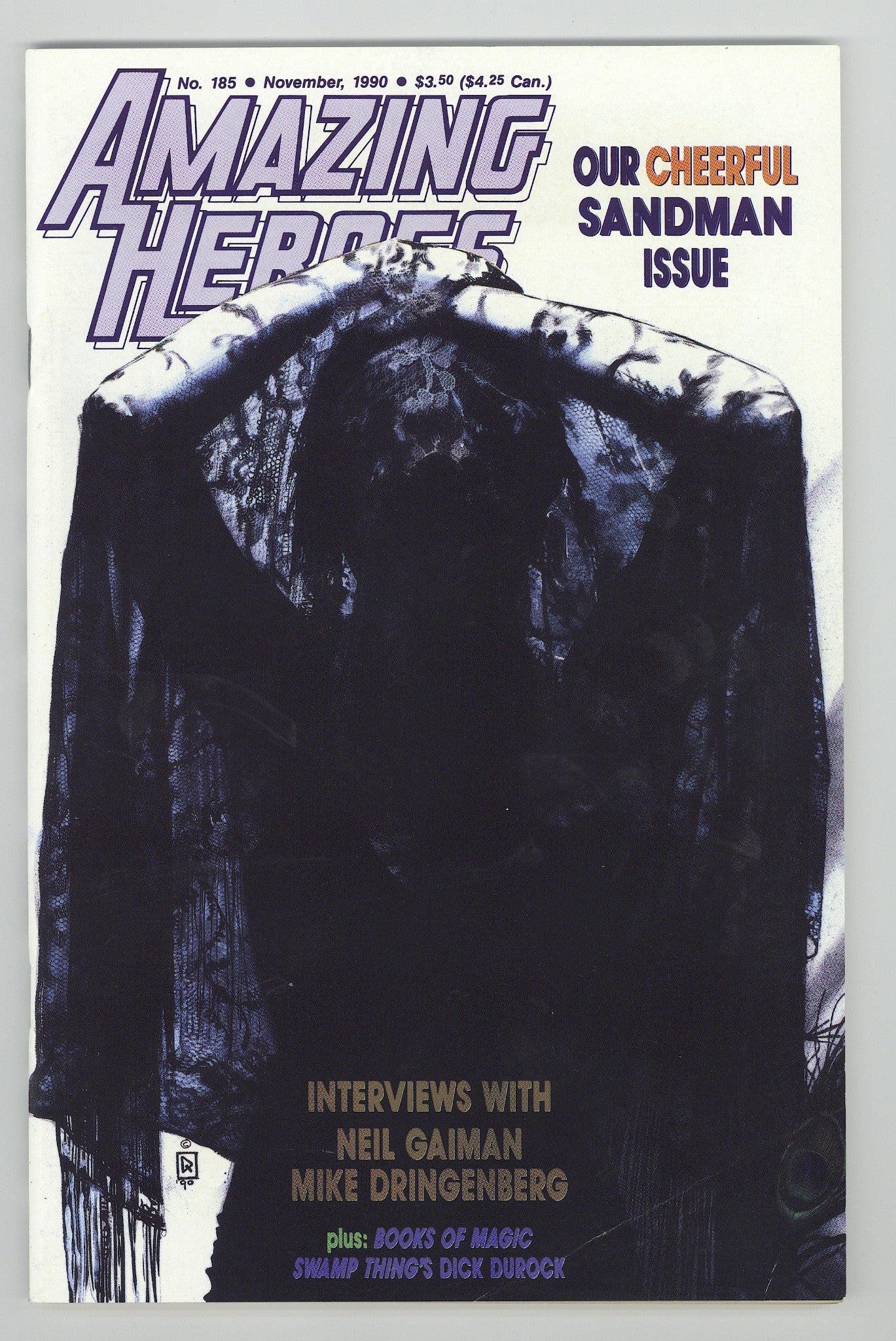 Amazing Heroes 185 Mid Grade (1990) 