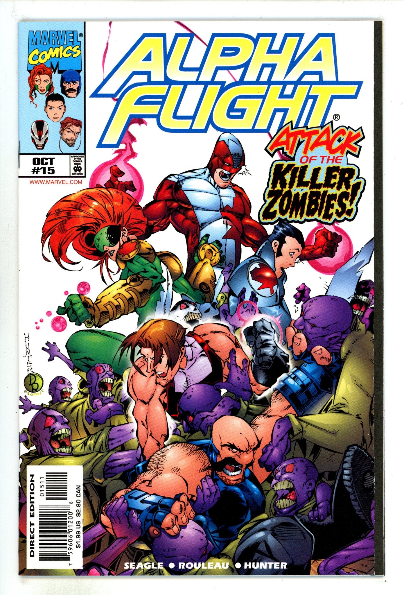 Alpha Flight Vol 2 15 High Grade (1998) 
