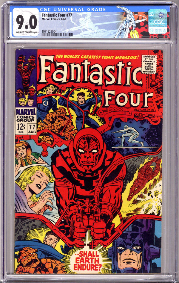 Fantastic Four Vol 1 77 CGC 9.0 (VF/NM) (1968)