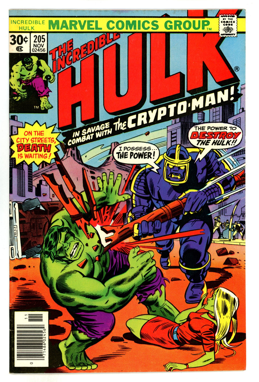 The Incredible Hulk Vol 1 205 FN+ (6.5) (1976) 