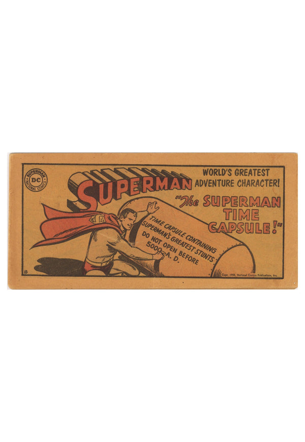 Superman: The Superman Time Capsule Kellogg's Giveaway 1B VG (4.0) (1955)