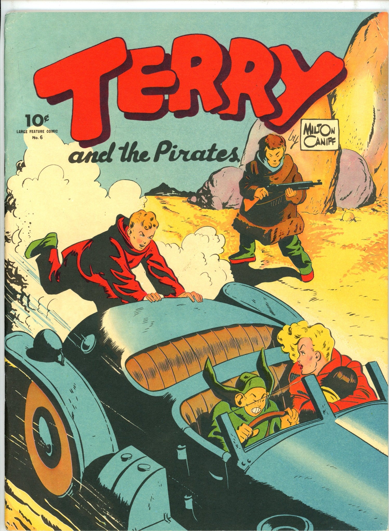 Terry and the Pirates [Large Feature Comic Replica] 6 FN (6.0) (1983) 