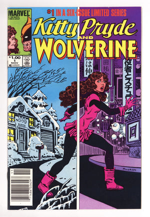 Kitty Pryde and Wolverine 1 VF+ (8.5) (1984) Canadian Price Variant