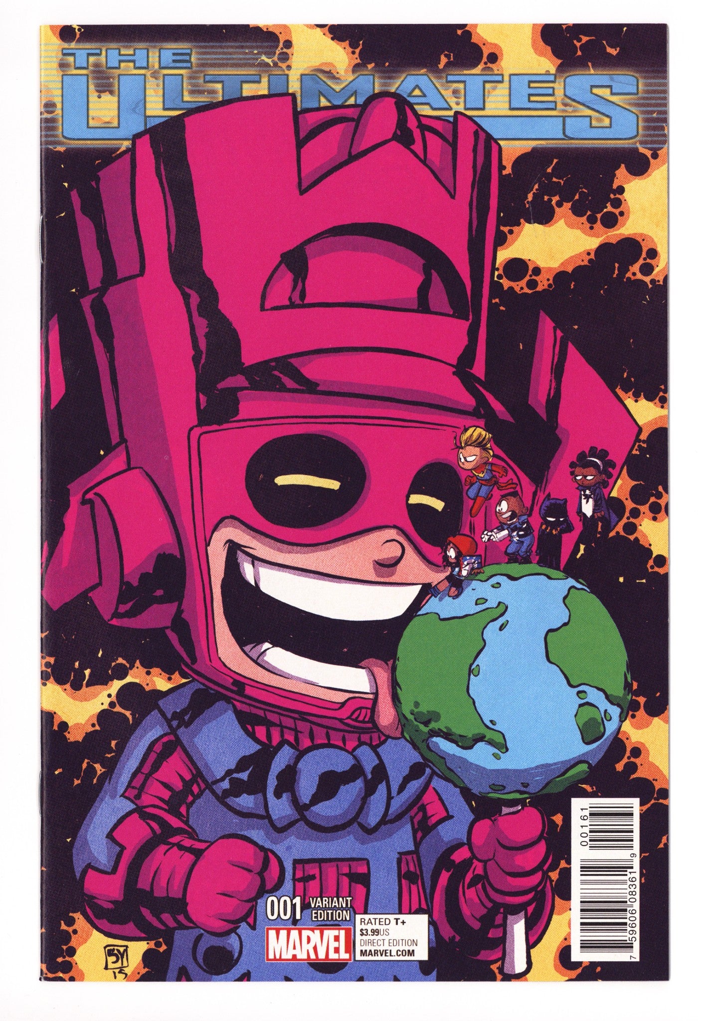 Ultimates Vol 4 1 NM- (9.2) (2016) Young Variant 